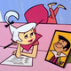 Screenshot of Judy Jetson from the second episode of the Jetsons TV series (1962)